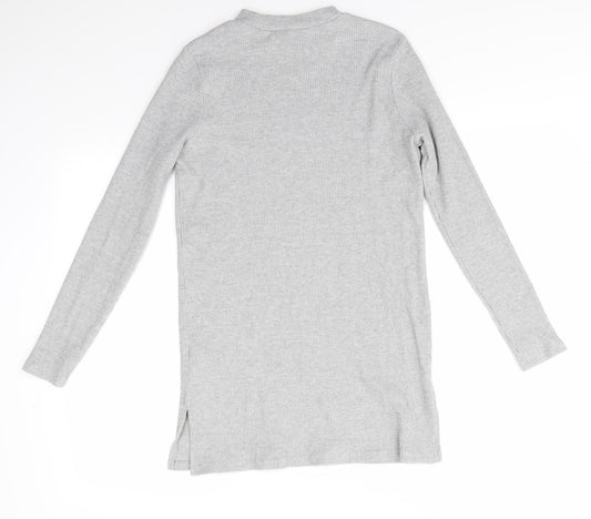 Womens UK Size 14 New Look Grey Pullover Jumper