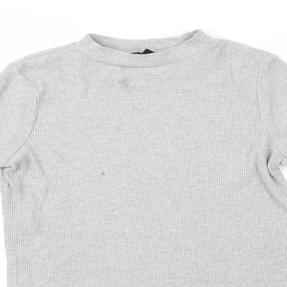 Womens UK Size 14 New Look Grey Pullover Jumper