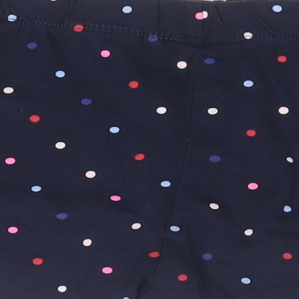 H&M Boys Blue Spotted Cotton Sweat Shorts Size 9-10 Years  Regular