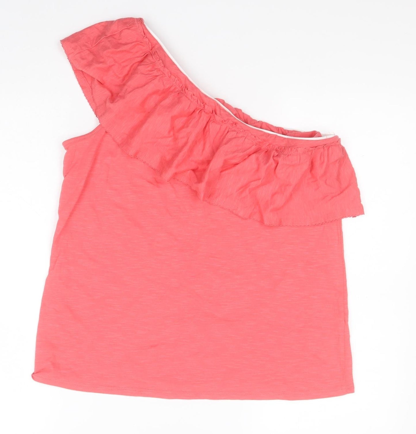 Womens UK Size 12 NEXT Pink Basic T-Shirt