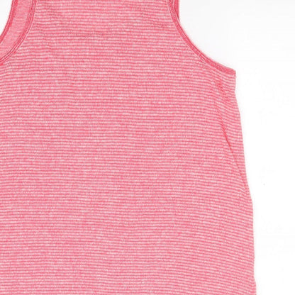 Womens UK Size 10 NEXT Pink Basic Tank