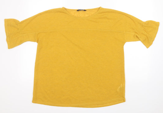Womens UK Size 16 Debenhams Orange Pullover Jumper