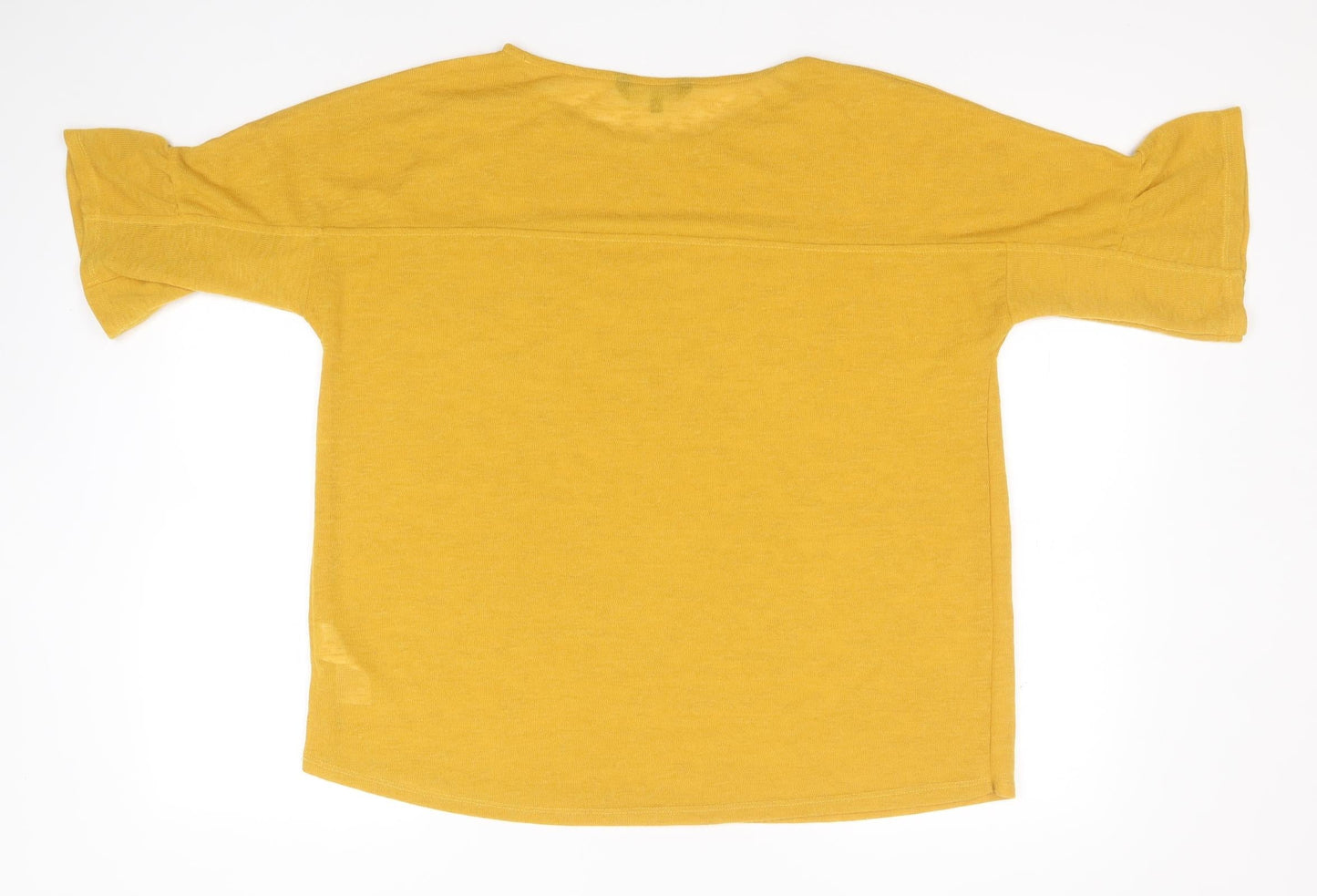 Womens UK Size 16 Debenhams Orange Pullover Jumper