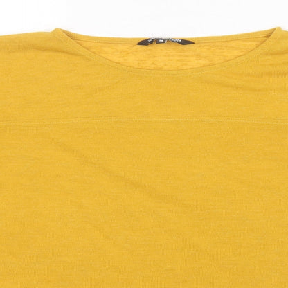 Womens UK Size 16 Debenhams Orange Pullover Jumper