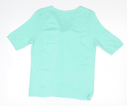 Womens UK Size XL Jenny Loyd Green Pullover Jumper