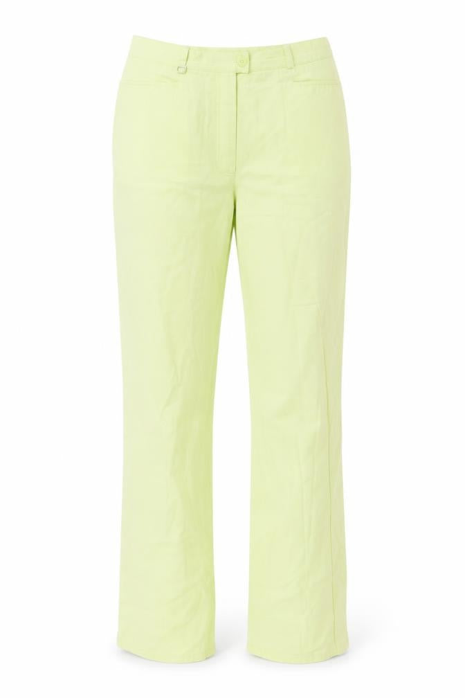 Womens UK Size 10 Basler Regular Fit  Green Trousers