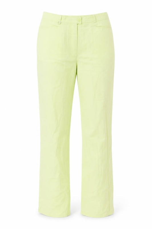 Womens UK Size 10 Basler Regular Fit  Green Trousers