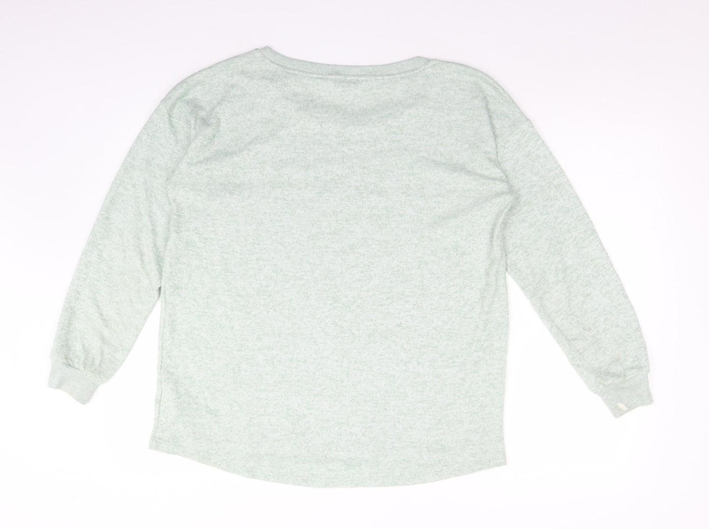 Womens UK Size 12 NEXT Green Pullover Jumper