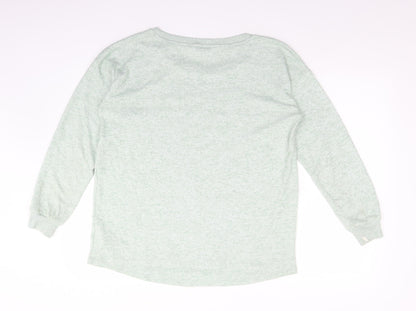 Womens UK Size 12 NEXT Green Pullover Jumper