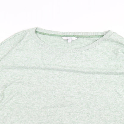 Womens UK Size 12 NEXT Green Pullover Jumper