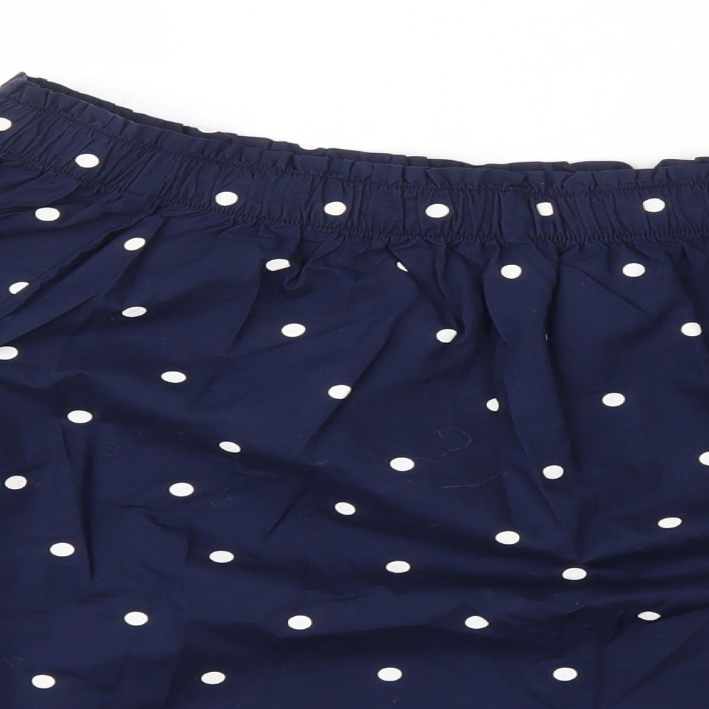 Womens UK Size 6 H&M Blue Basic Blouse