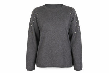 Womens UK Size 14 Peacocks Grey Pullover Jumper
