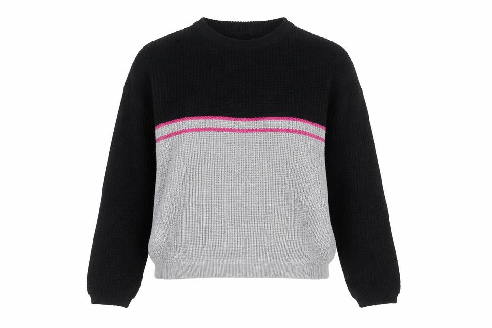 Womens UK Size XS Pull&Bear Multicoloured Pullover Jumper