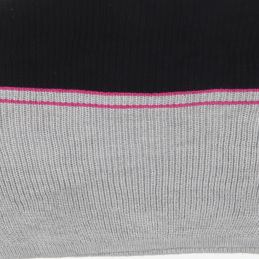 Womens UK Size XS Pull&Bear Multicoloured Pullover Jumper