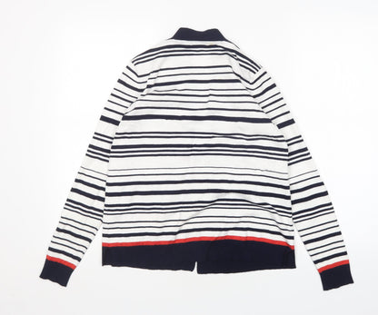 Womens UK Size 12 M&Co Multicoloured Cardigan Jumper