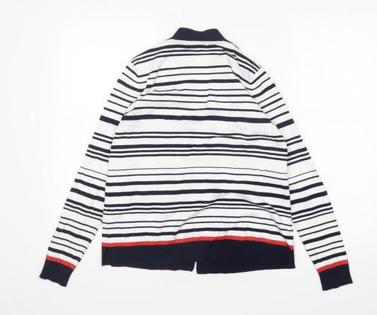 Womens UK Size 12 M&Co Multicoloured Cardigan Jumper