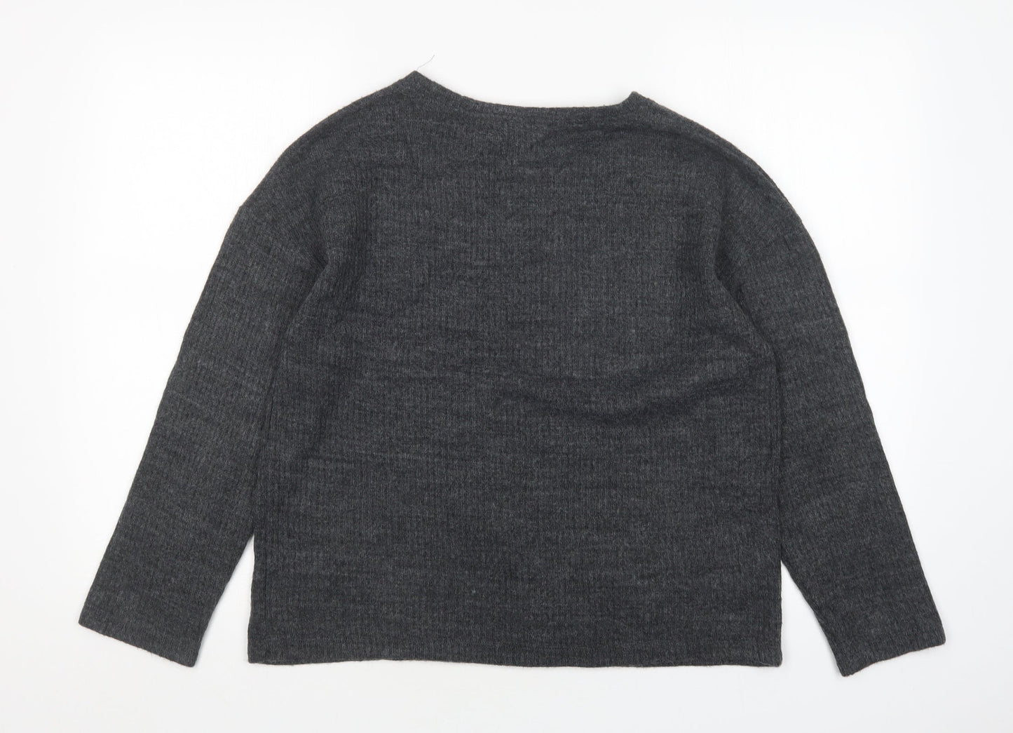 Womens UK Size S Zara Grey Pullover Jumper