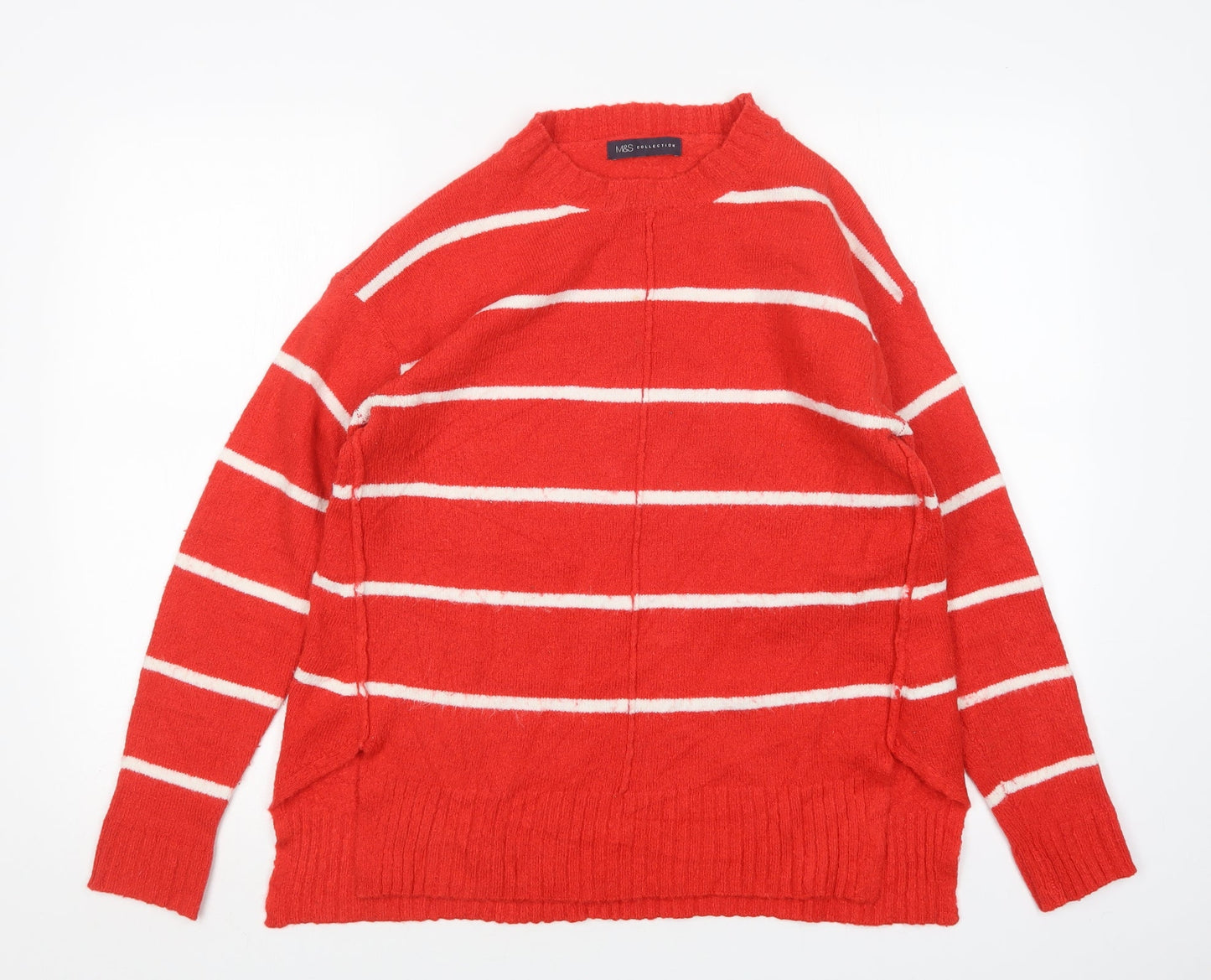 Womens UK Size M M&S Multicoloured Pullover Jumper