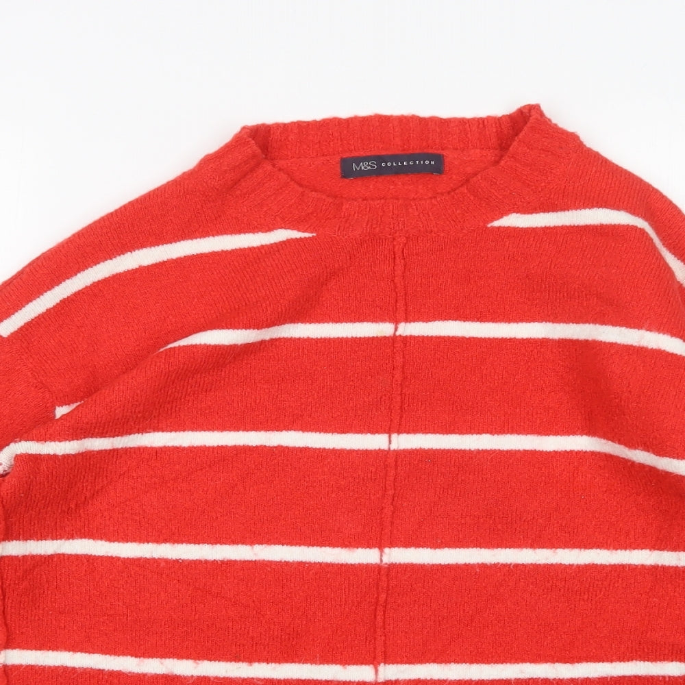 Womens UK Size M M&S Multicoloured Pullover Jumper