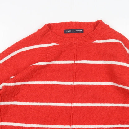 Womens UK Size M M&S Multicoloured Pullover Jumper