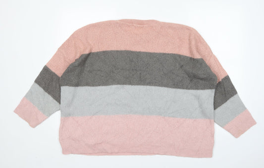 Womens UK Size 8 ASOS Multicoloured Pullover Jumper
