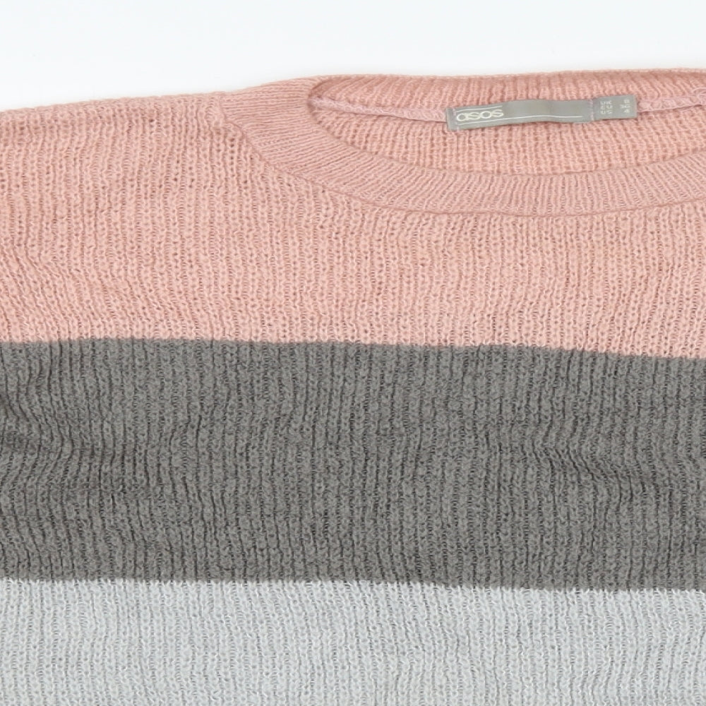 Womens UK Size 8 ASOS Multicoloured Pullover Jumper