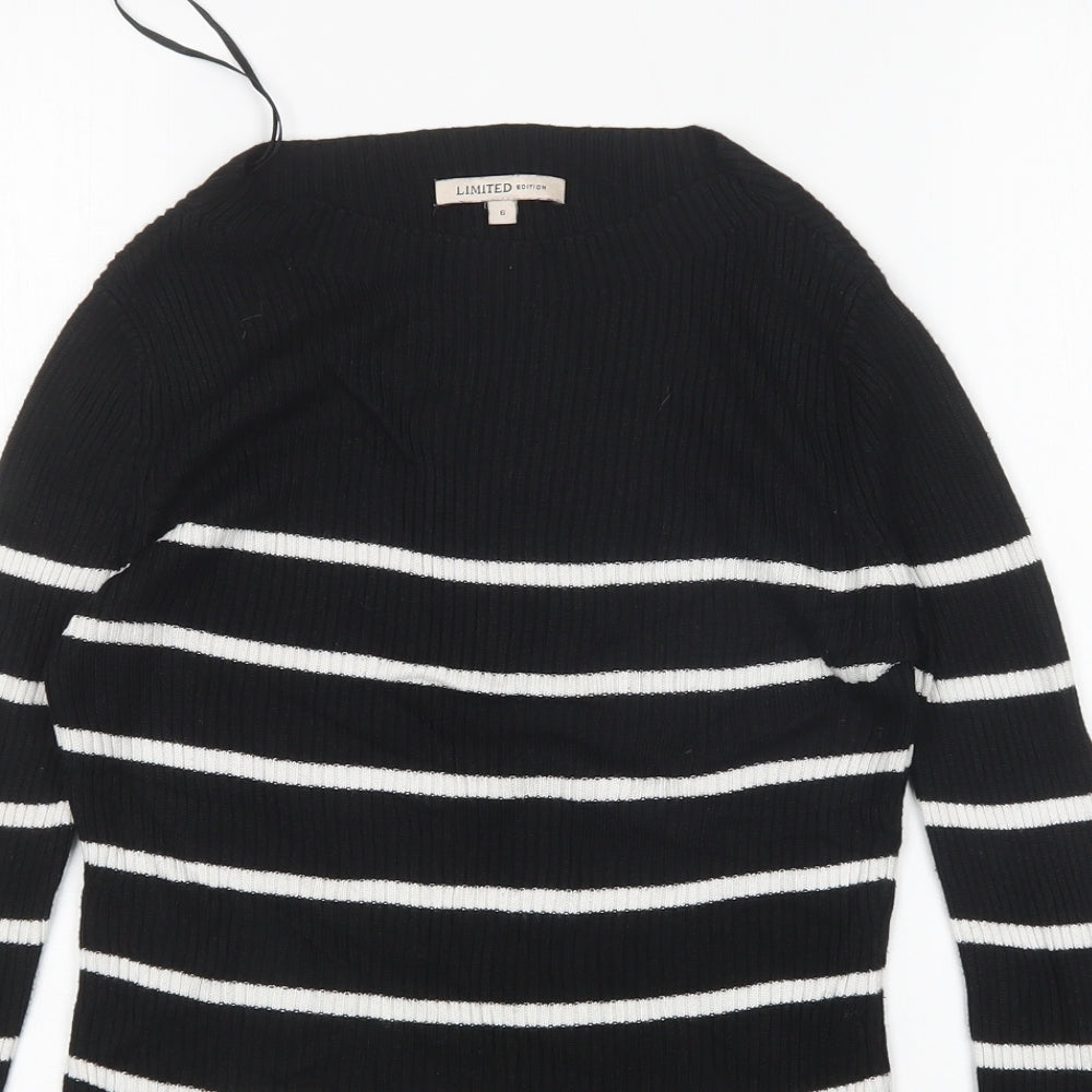 Womens UK Size 6 M&S Multicoloured Pullover Jumper