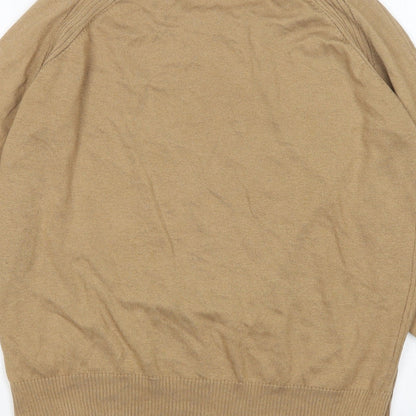 Womens UK Size M NEXT Beige Pullover Jumper