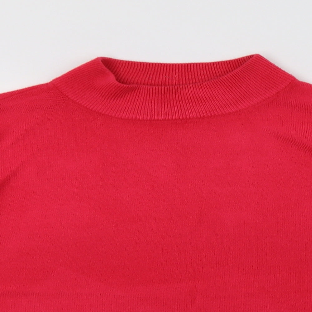 Womens UK Size M BM Pink Pullover Jumper