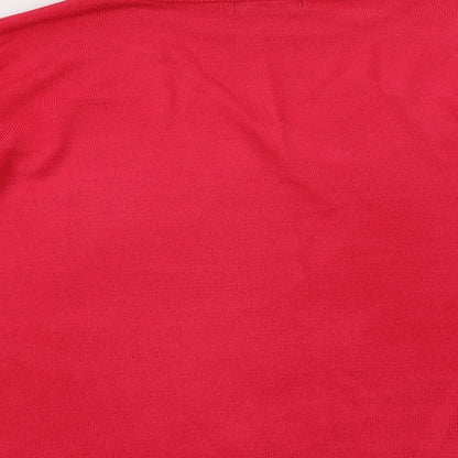 Womens UK Size M BM Pink Pullover Jumper