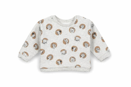 George Baby Grey Geometric Polyester Pullover Jumper Size 0-3 Months  Snap - Disney Characters