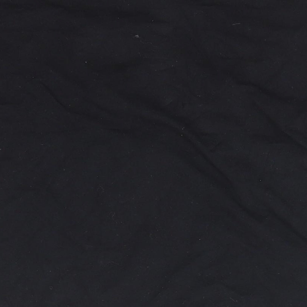 Fruit of the Loom Boys Black  Cotton Basic T-Shirt Size 3-4 Years Round Neck Pullover - Ben X Dan
