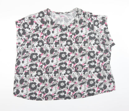 Womens UK Size 34 PRETTY SECRETS Multicoloured Basic T-Shirt