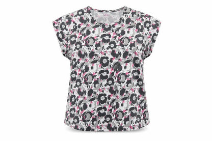 Womens UK Size 34 PRETTY SECRETS Multicoloured Basic T-Shirt