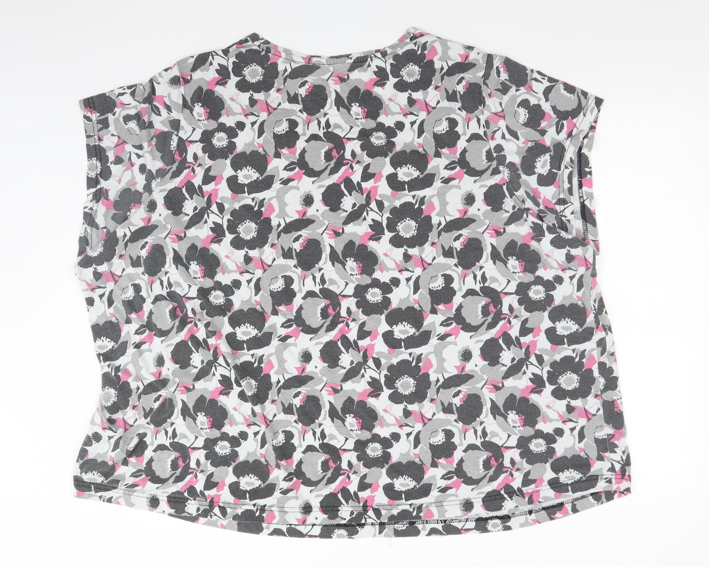 Womens UK Size 34 PRETTY SECRETS Multicoloured Basic T-Shirt
