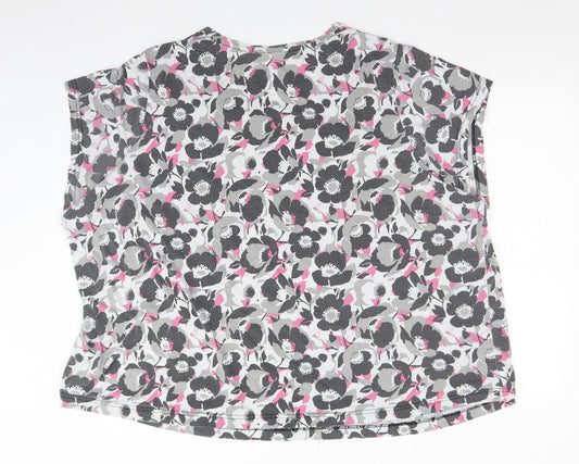 Womens UK Size 34 PRETTY SECRETS Multicoloured Basic T-Shirt