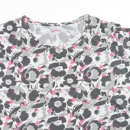 Womens UK Size 34 PRETTY SECRETS Multicoloured Basic T-Shirt