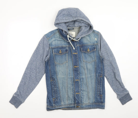 Mens UK Size XS DNM73 Blue Jacket
