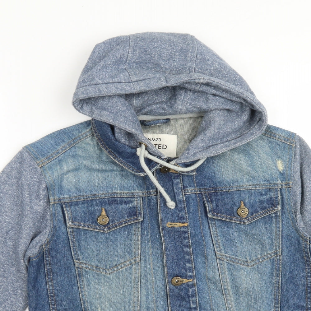 Mens UK Size XS DNM73 Blue Jacket