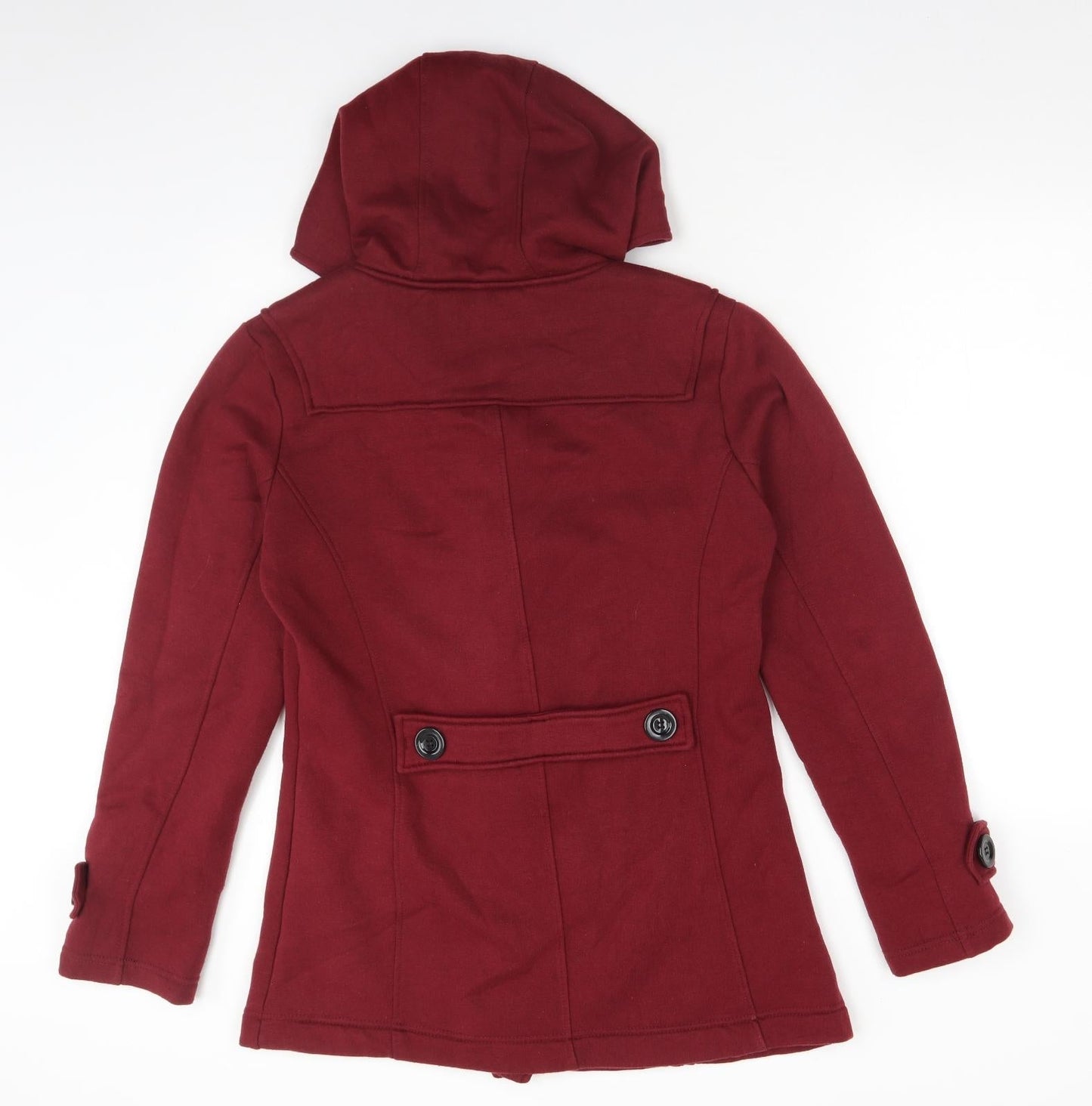 Womens UK Size 8 URBAN DIVA Red Trench Coat