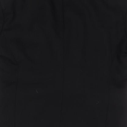 Preworn Womens Black   Overcoat Coat