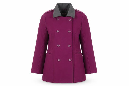 Womens UK Size 14 Simply Be Pink Overcoat