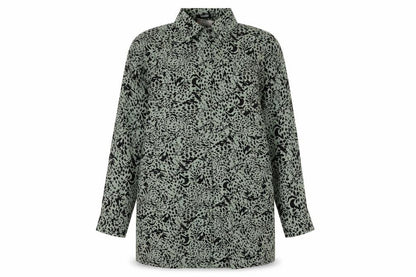 Womens UK Size 6 Missguided Brown Basic Button-Up