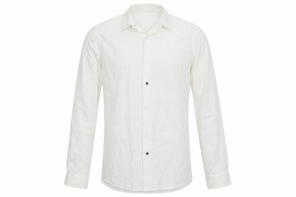 Mens UK Size 14.5 NEXT White  Button-Up Long Sleeve Casual Shirt