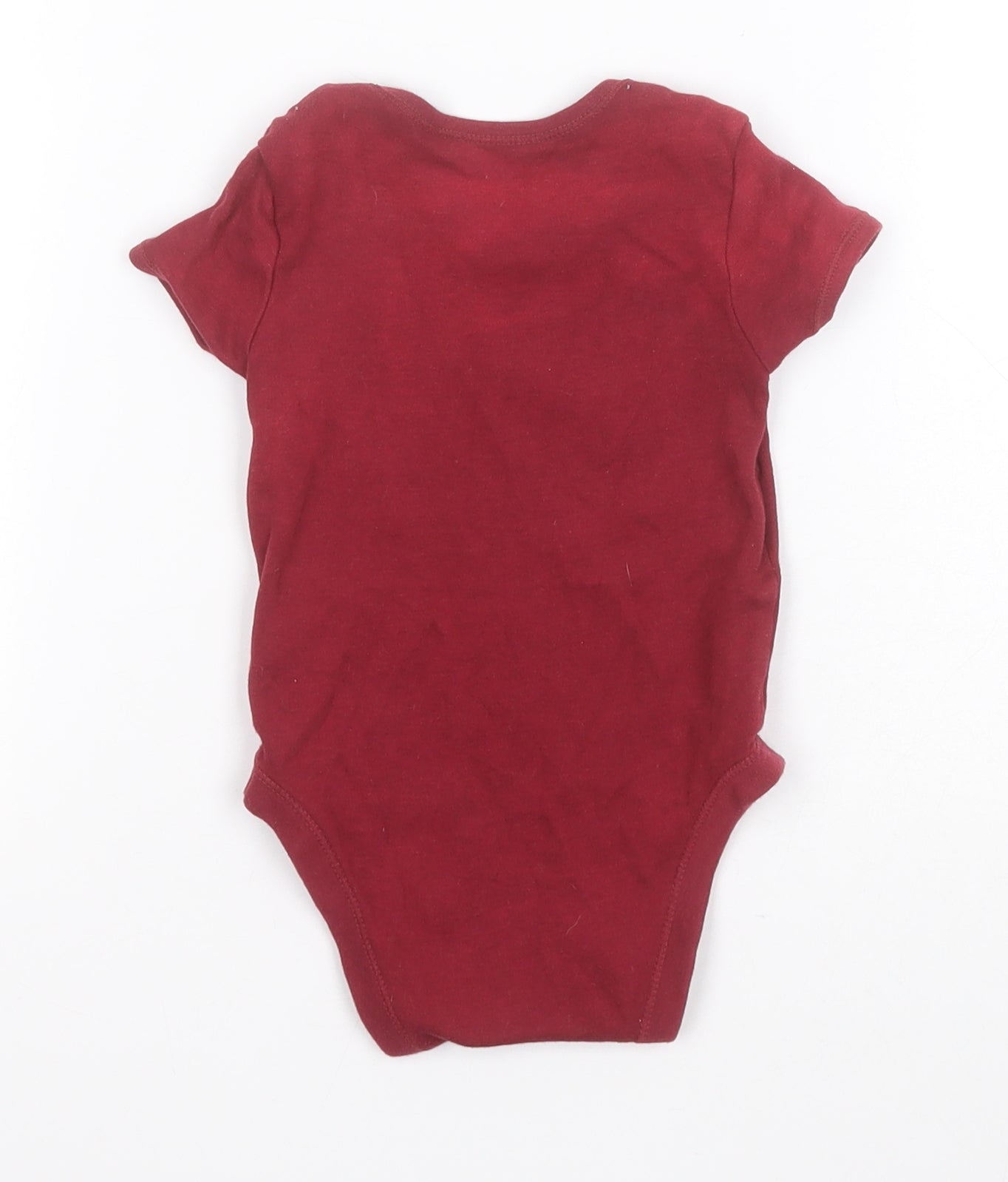 Primark Baby Red  Cotton Leotard One-Piece Size 9-12 Months   - Bear Hugs