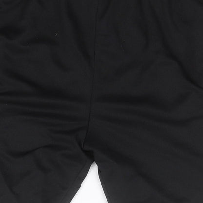 Jazz Boys Black  Polyester Sweat Shorts Size XL  Regular  - Ysgol Brynrefail