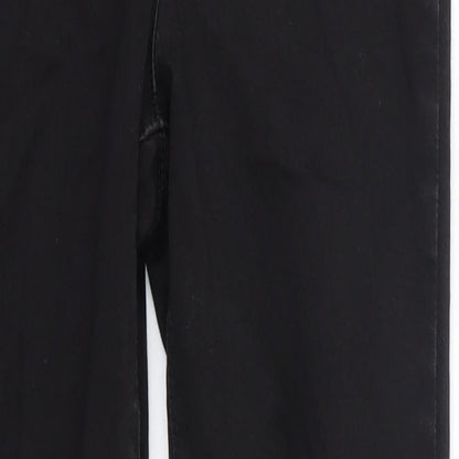 Matalan Womens Black  Cotton Skinny Jeans Size 10 L27 in Regular