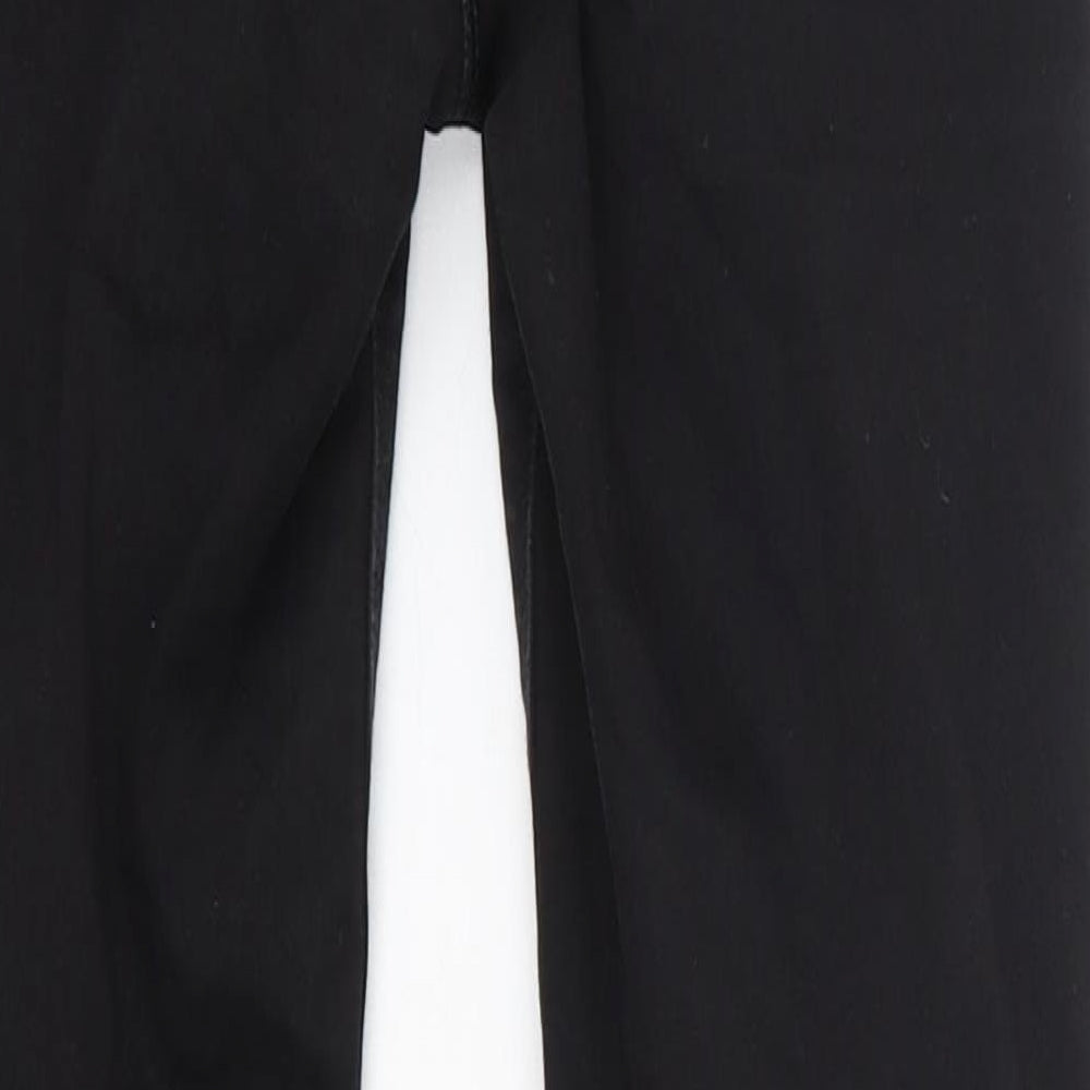 Matalan Womens Black  Cotton Skinny Jeans Size 10 L27 in Regular