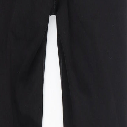 Matalan Womens Black  Cotton Skinny Jeans Size 10 L27 in Regular