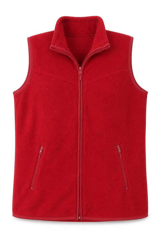 Womens UK Size M EWM Red Vest Jumper